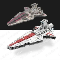 star destroyer model ucs micro venator class republic attack cruiser building blocks star space ship bricks toy kids xmas gift