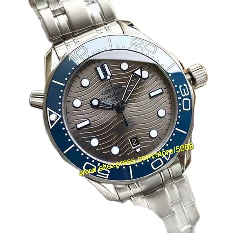 

Men's watch sapphire blue dial energy storage automatic mechanical watch miyota8215 high quality watch 904 stainless steel