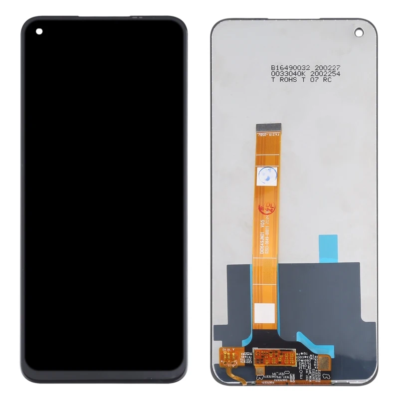 high quality lcd screen and digitizer full assembly for oppo a74 5g oppo realme q3 5g free global shipping