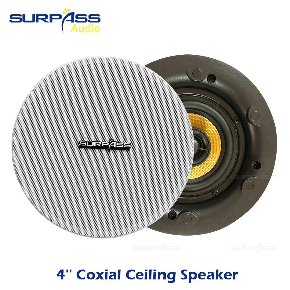 10-дюймовый экран настенный усилитель 4-дюймовый потолочный динамик Combo дешевый