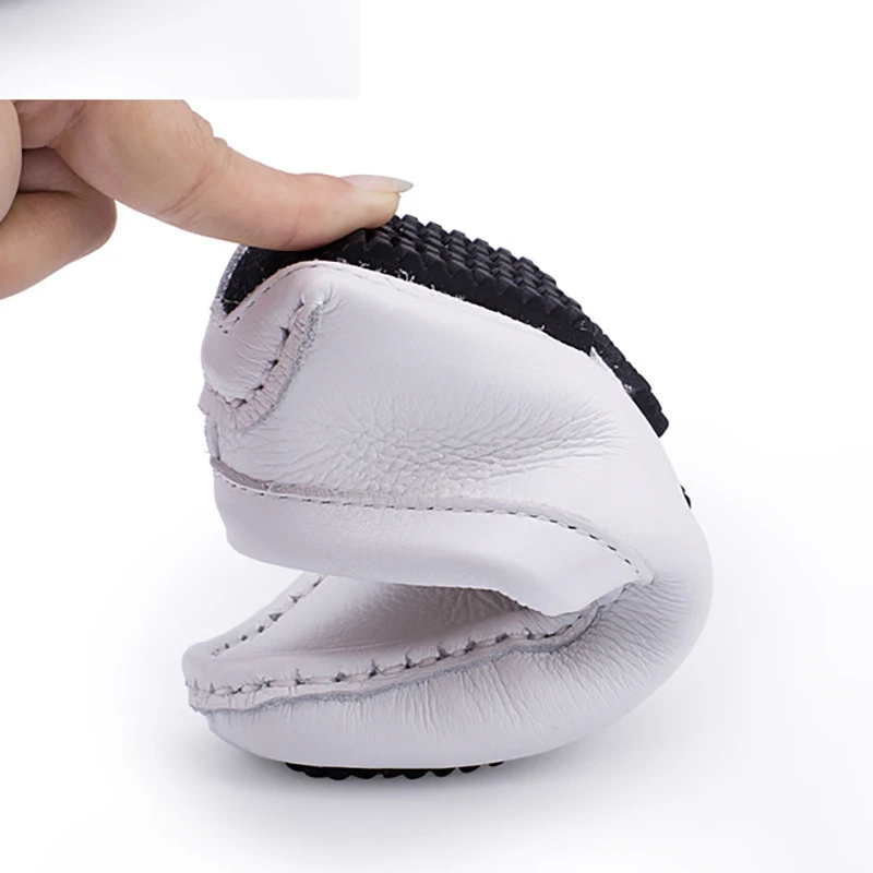 

Dolakids new Korean version of casual beans shoes leather shoes for children single cowhide leather shoes for students