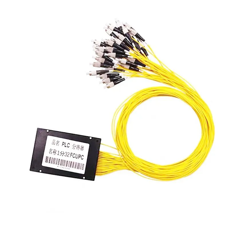 Бесплатная доставка ABS 1x32 ПЛК-Сплиттер FC/UPC 1 м коробка из волоконной оптики FTTH
