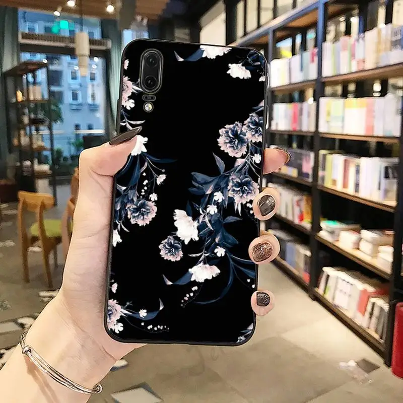 

Vintage Banana Leaf Flower luxury mobile coverPhone Case For Huawei honor Mate P 10 20 30 40 Pro 10i 9 10 20 8 x Lite