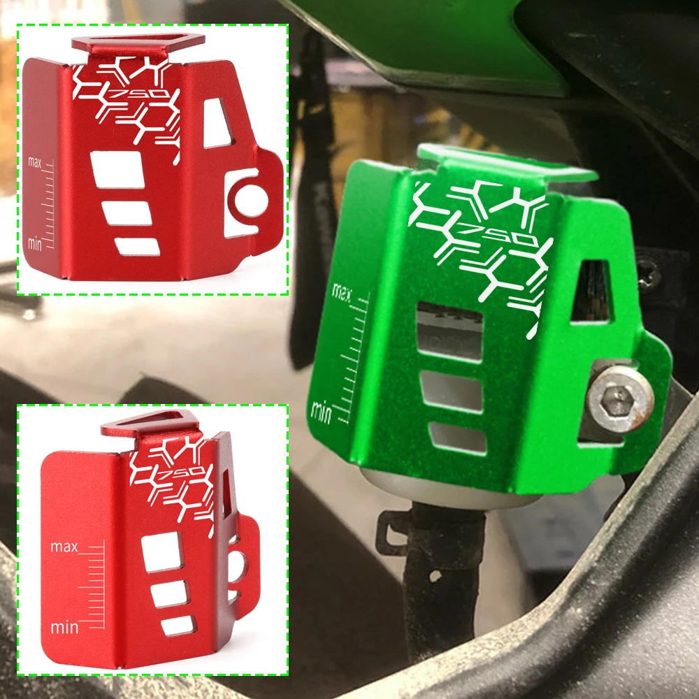 

Цилиндр тормозной жидкости для KAWASAKI Z750 Z 750 -2020 2021 2022, задний тормозной цилиндр для мотоцикла с ЧПУ, Защитная Крышка Резервуара