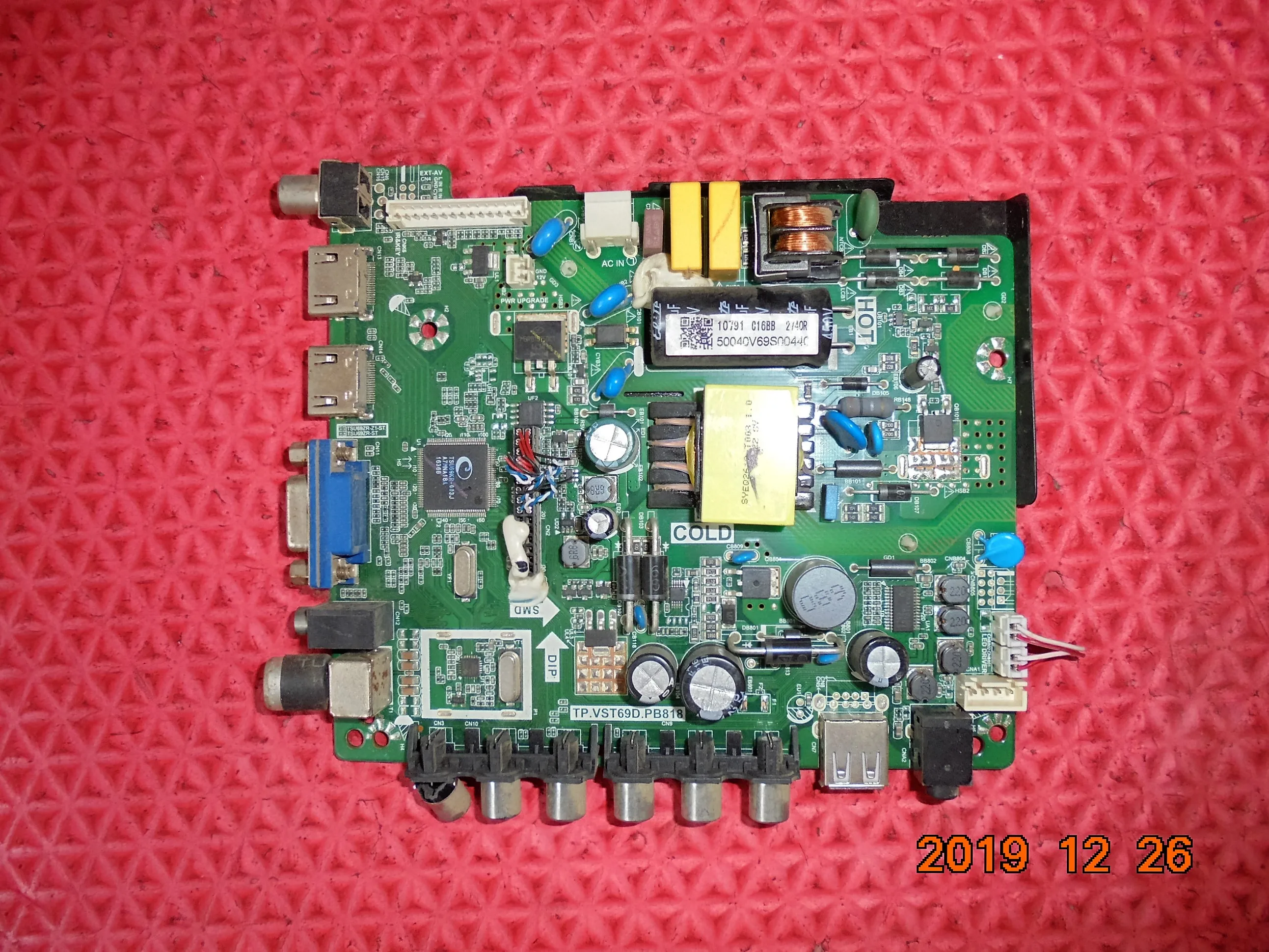 32CE5100 материнская плата для ЖК телевизора TP. VST69D. PB818 Экран ST315A05 8|Компьютерные