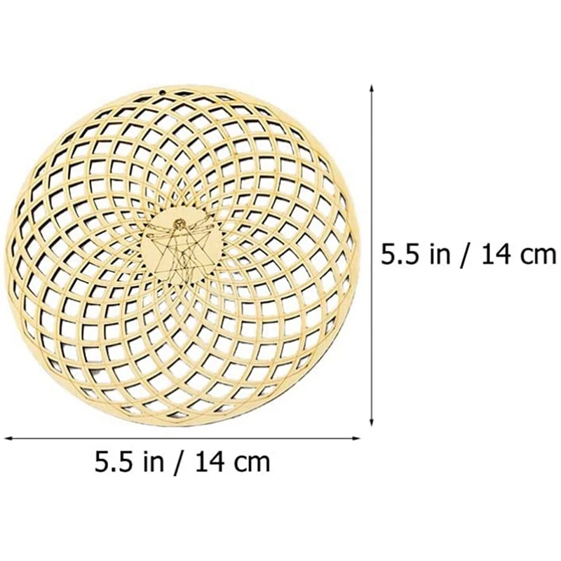 4Pcs Sacred Geometry Wall Art Flower Of Life Grid Wooden Accent Decor Crystal Board Sculpture | Дом и сад