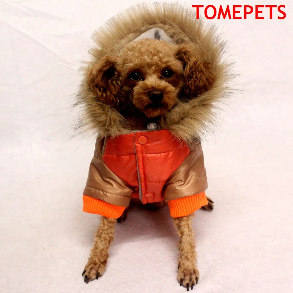 TOMEPETS одежда для домашних животных куртка собак теплая осенне зимняя в