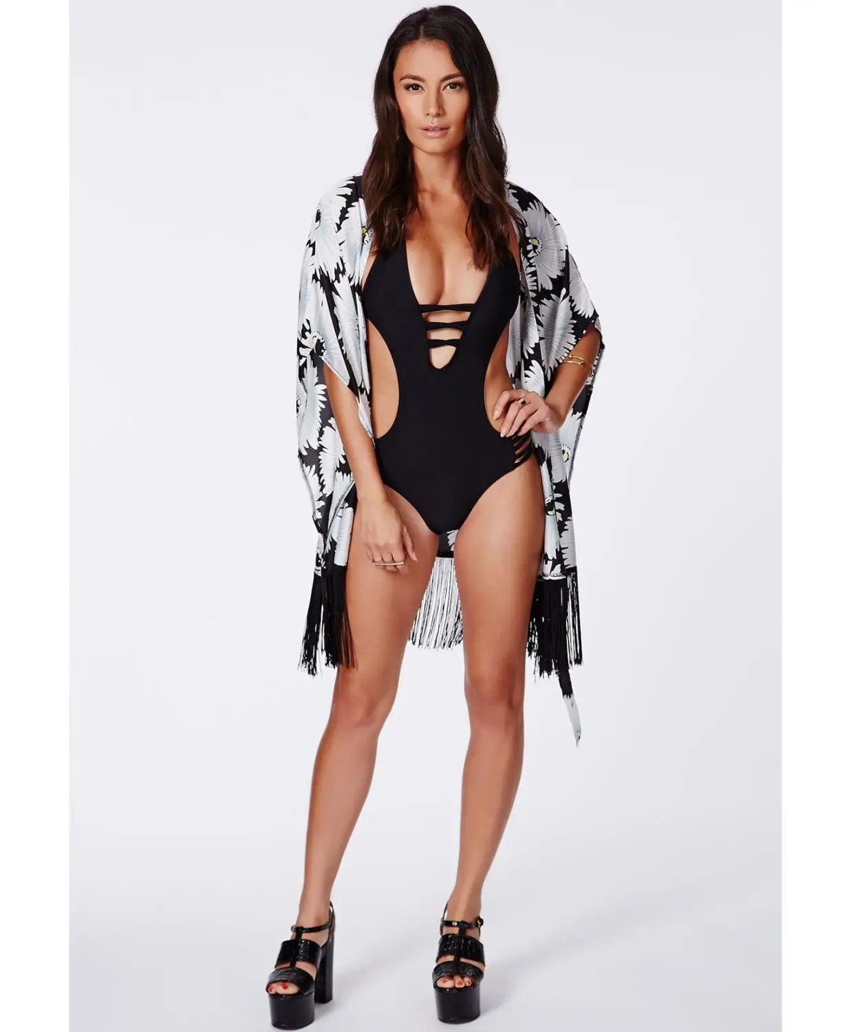 Бандажный комплект бикини женский купальник 2018 сексуальный с высокой талией