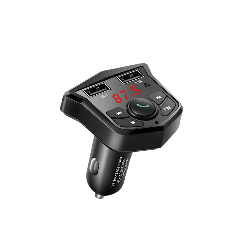 TIOODRE fm-передатчик Bluetooth 5 0 беспроводной автомобильный комплект свободные руки ЖК
