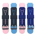 Детский смарт-браслет, сменный силиконовый ремешок 16 мм, ремешок для детей, двухцветные Смарт-часы