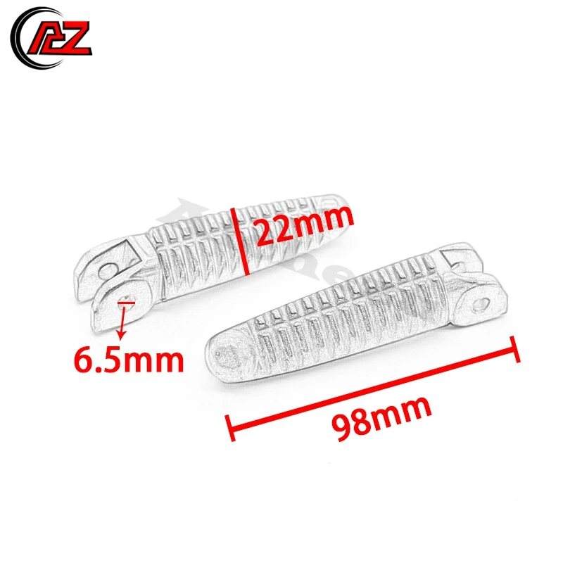 Передняя педаль для ног мотоцикла от A пара Алюминиевые Подножки DUCATI 848 1098 1198 1098S