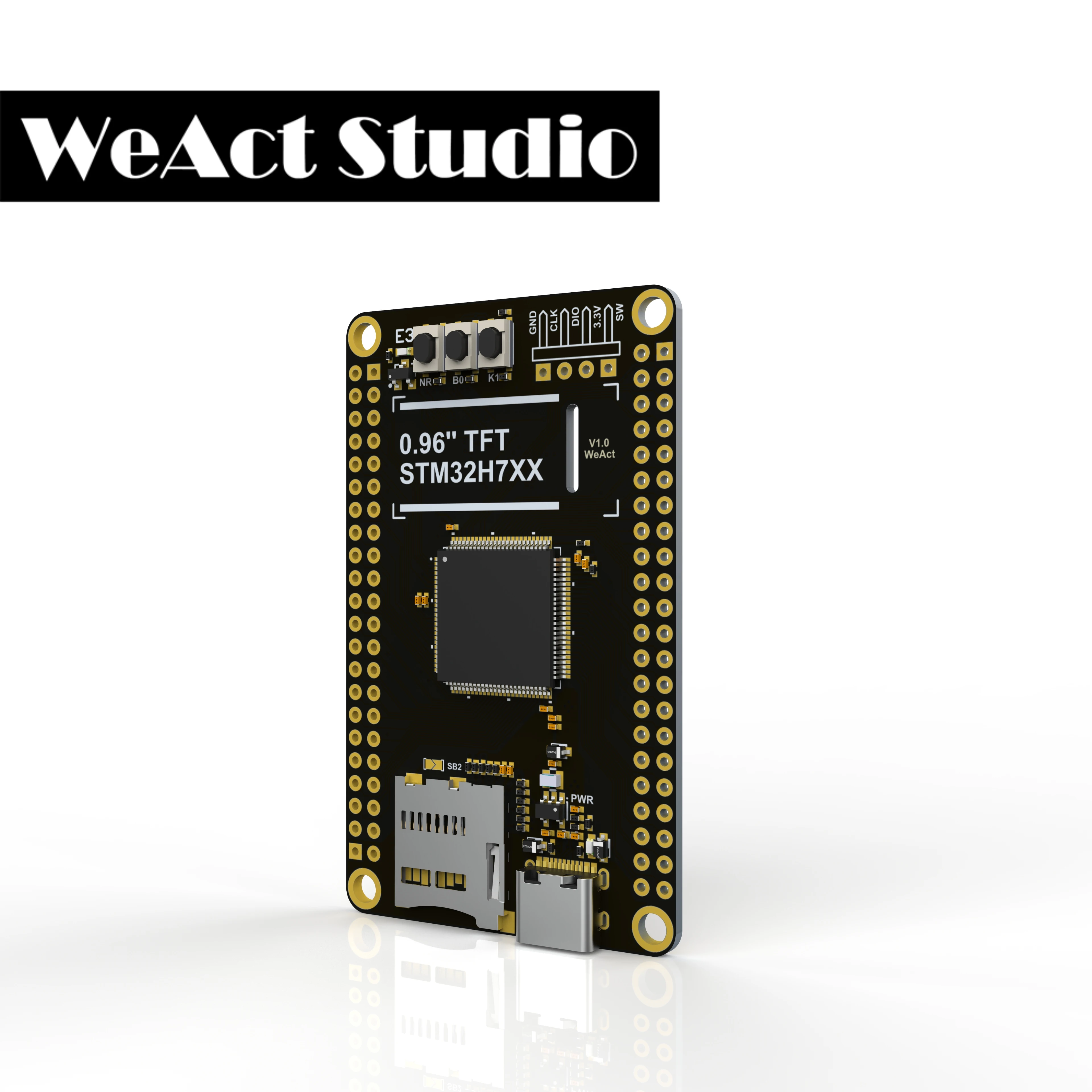 Системная плата STM32H7 STM32H750VBT6 макетная совместима с системной платой Openmv