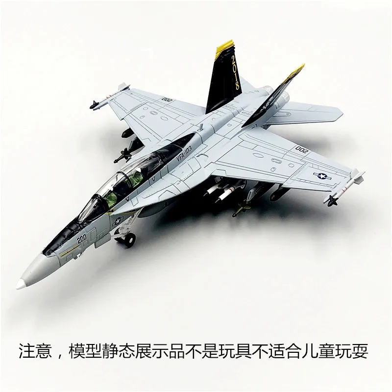 WLTK 1/100 Scale USA F/A-18 Hornet Multirole Fighter Diecast Metal Military Plane Model Toy For Gift Collection | Игрушки и хобби