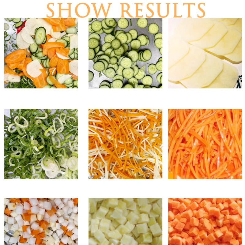 

Commercial Cut Vegetables Machine Electric Automatic Multifunction Canteen Cut Chives Potato Chopped Green Onion Large Equipment