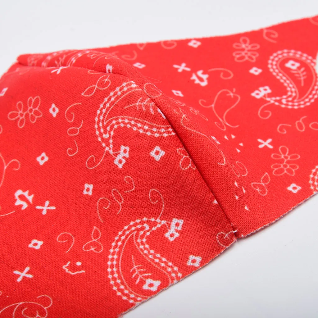 1 шт. маска для лица модная бандана многоразовая моющаяся Защитная крышка