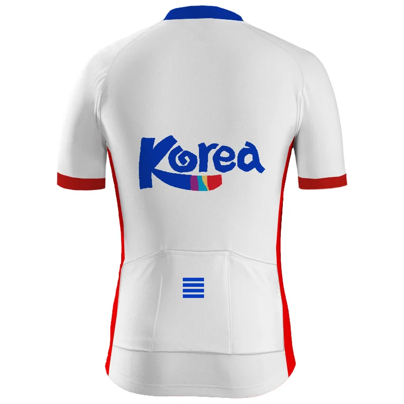 Уличная Корейская велосипедная Спортивная Мужская дышащая футболка с коротким