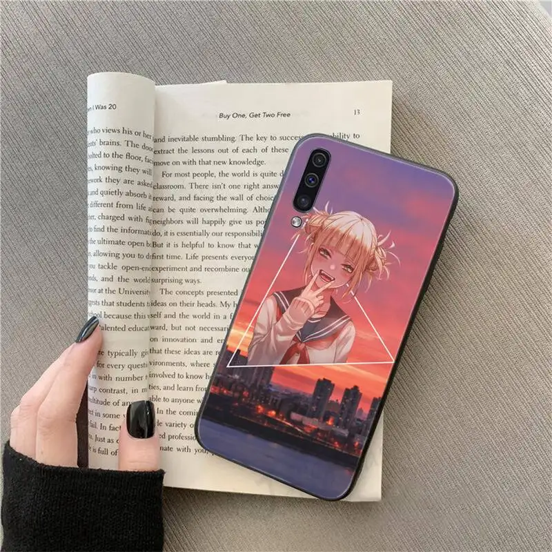 

Cute girl in anime high quality Phone Case For Samsung galaxy S 9 10 20 A 10 21 30 31 40 50 51 71 s note 20 j 4 2018 plus