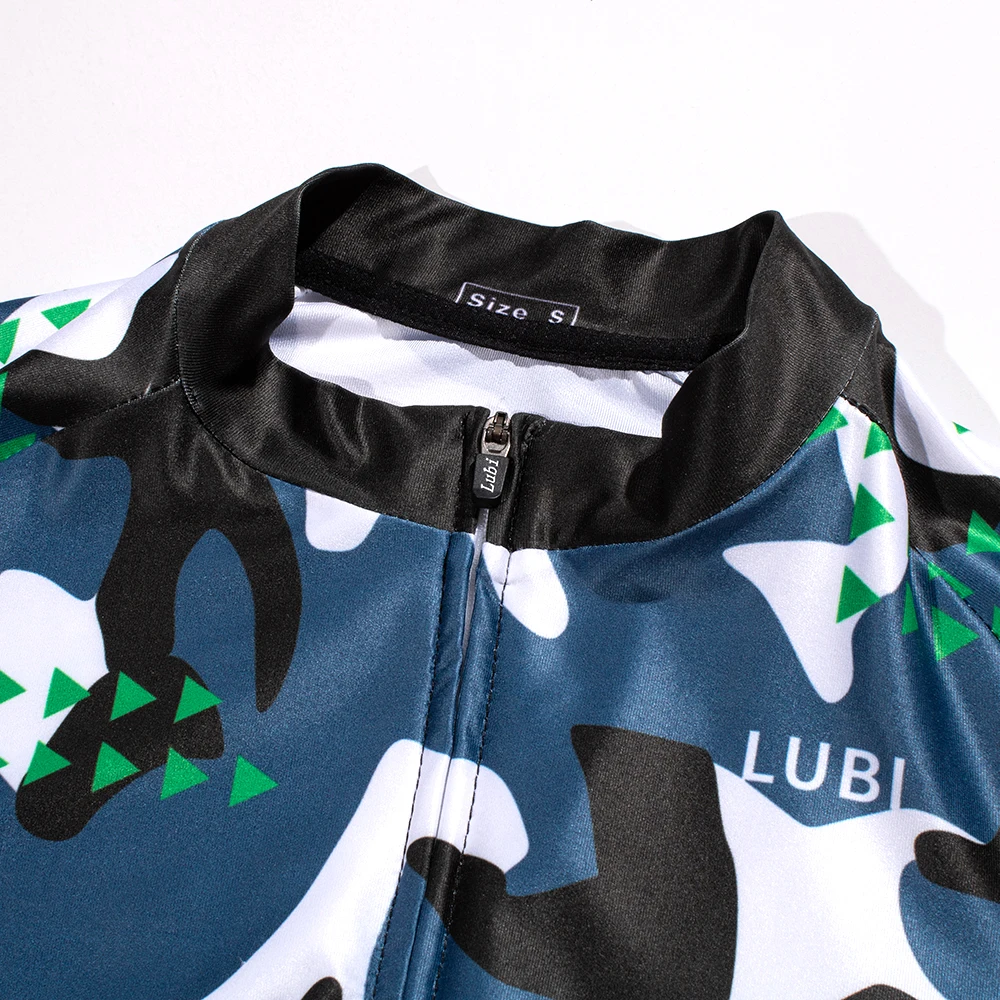 Мужская велосипедная футболка LUBI с коротким рукавом профессиональная рубашка