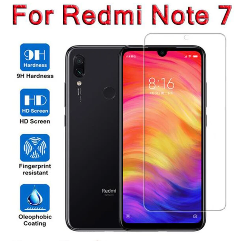 Защитное стекло 2.5D для Xiaomi Redmi Note 7 5 Pro 4X 7A 6 redmi note 8 pro|Защитные стёкла и плёнки