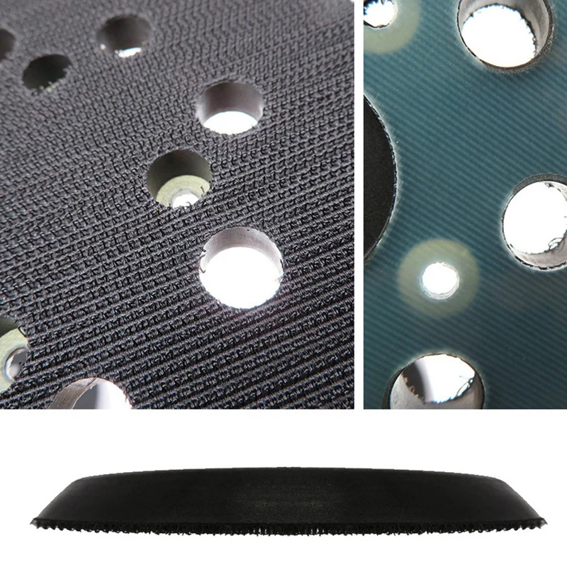 

2 Pack 5Inch 8 Hole Replacement Sander Hook and Loop Trackal Sander Pad Sander Backing Pad for Porter Cable