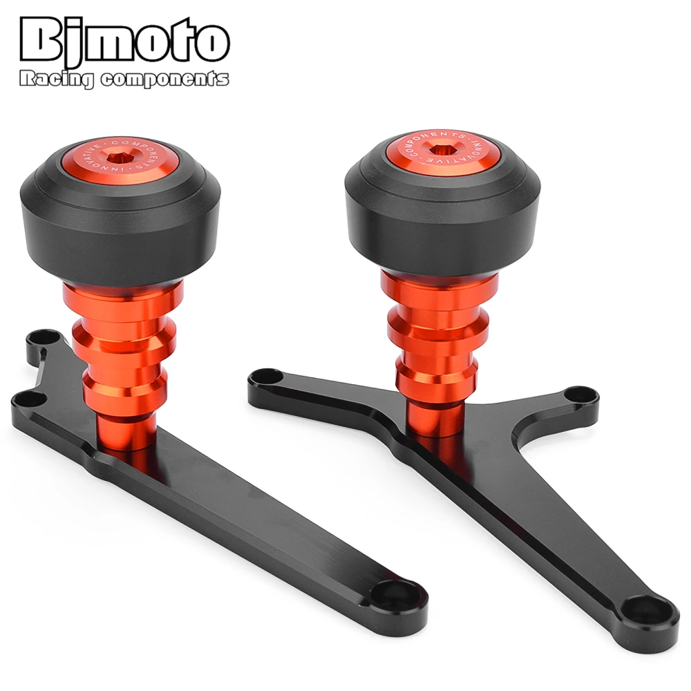 

Для RC200 RC390 RC 200 125 2014 2015 2016 2017 слайдер на мотоцикл Ползунки кадров двигателя защитный кожух крышки Защита от падения