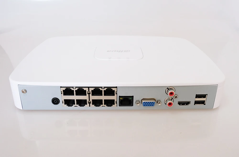 Сетевой видеорегистратор Dahua 8-канальный Smart 1U 8 портов PoE 4K H.265 | Безопасность и