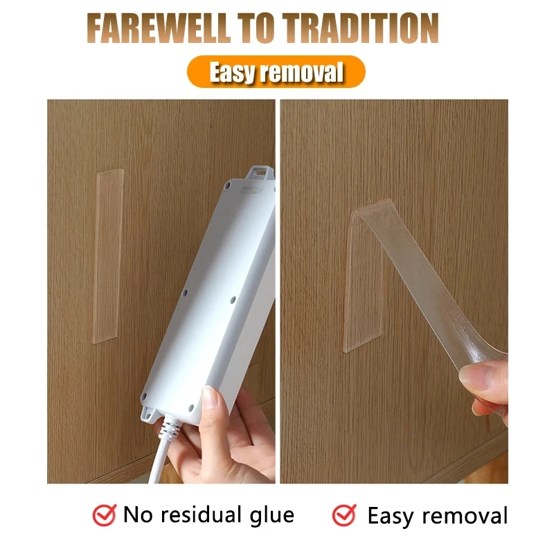 

5M /1M Transparent Nano Double Sided Adhesive Repeated Use Paste Items Traceless Water Wash Household Acrylic Tape