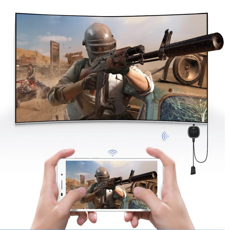 JCKEL кнопочный ТВ-Стик Mirascreen G22 HD 4K беспроводной HDMI-совместимый адаптер