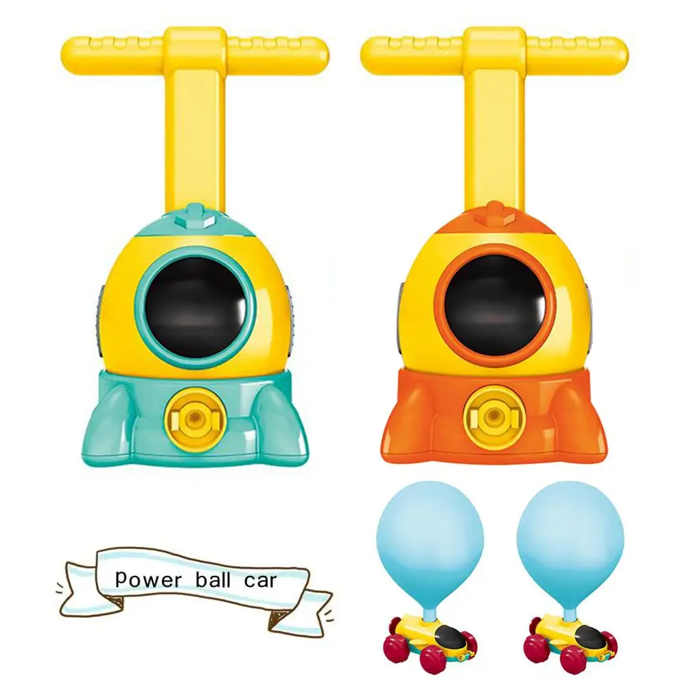 

Kids Balloon Car Toy Educational DIY Toy Inertial Power Car Perfect Gift For Toddlers Children Early Education