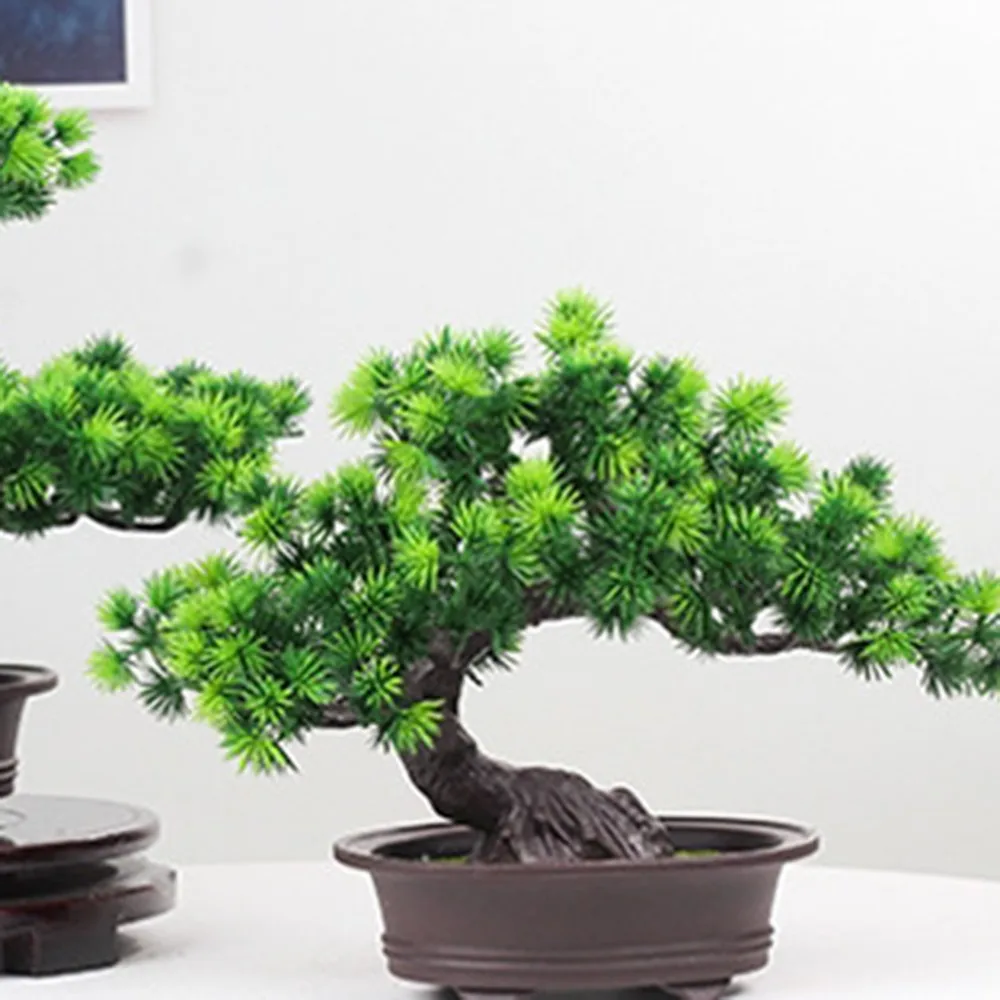 1 шт. моделирование декоративное искусственное дерево приветствие сосна мини