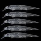 50 шт. 14 см 12,4 г пустые Неокрашенный приманки DIY рыболовная наживка воблер Неокрашенный приманка для пресной воды заготовка для рыбалки жесткие приманки, рыболовные снасти Pesca