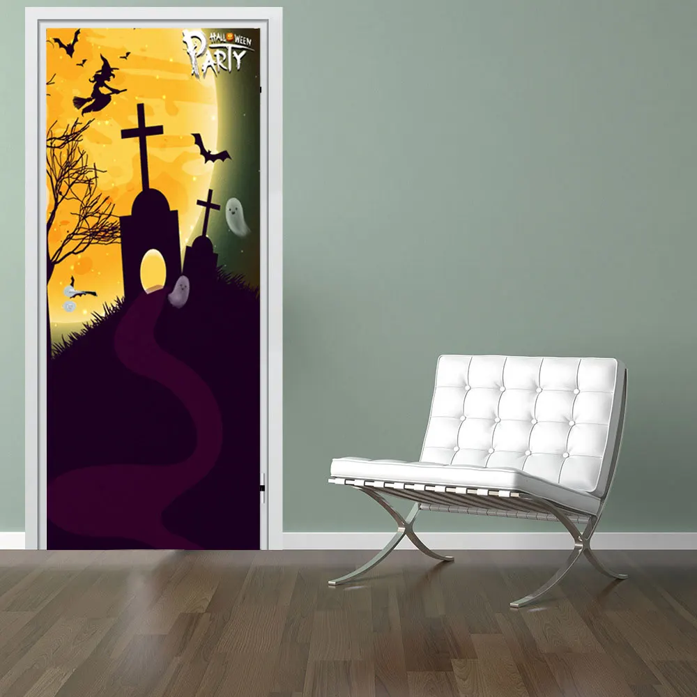 1 комплект оконная дверная наклейка декоративные наклейки ужасные смерти дверь