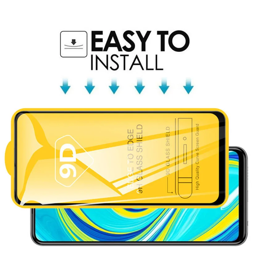 

note 10, screen protector for xiaomi redmi note 10 glass note-9pro tempered glass camera note 9 s ecran poco3 nfc glass poco m3