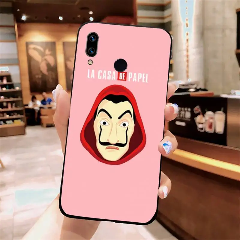 

Spain TV la casa de papel Phone Case For Xiaomi Redmi note 7 8 9 t k30 max3 9 s 10 pro lite