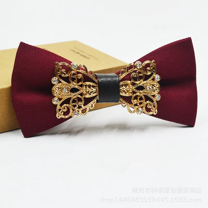 Роскошный бутик галстуки-бабочки для мужчин и женщин белая рубашка бабочка