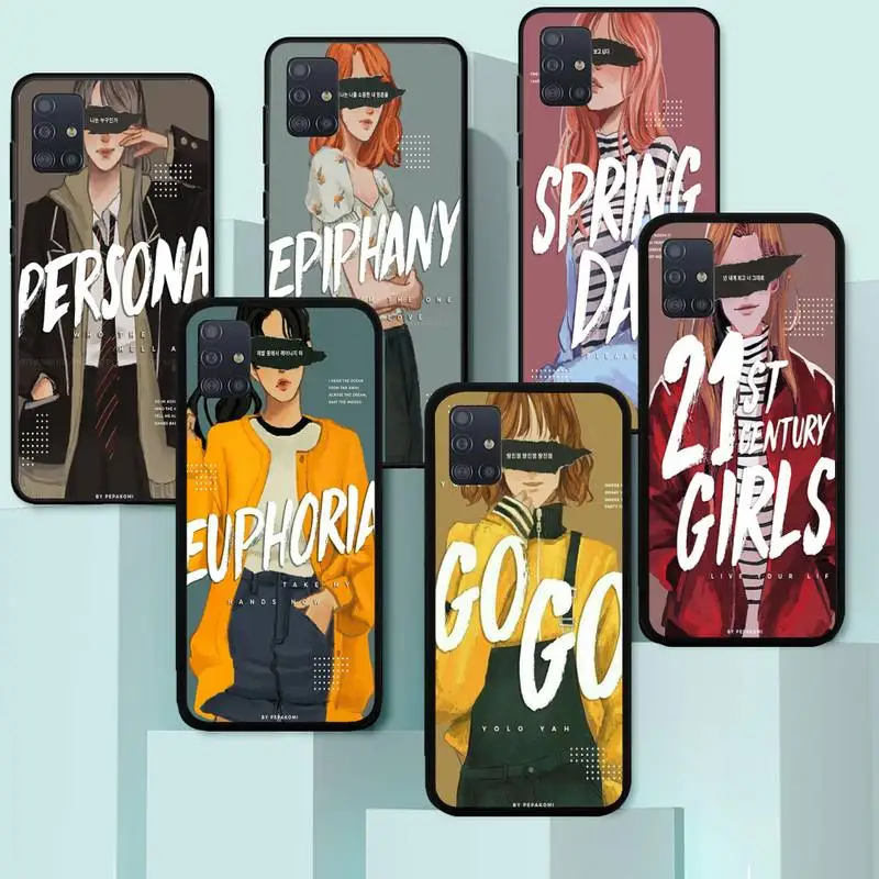 

Pepakomi Bts Perfect Girl art Phone Case For Huawei P40 P30 P20 P10 P9 P8 Pro Lite Plus P SMART 2019 9 Lite 2016 Cover