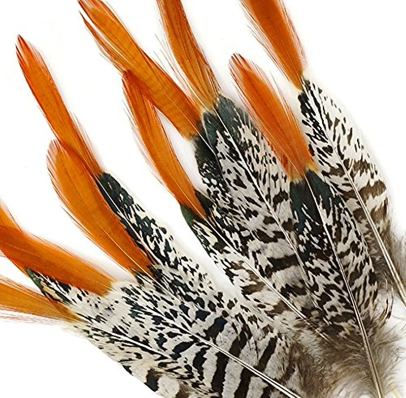 Натуральные дамские перышки Amherst Pheasant для рукоделия 5-30 см 2-12 дюймов аксессуары