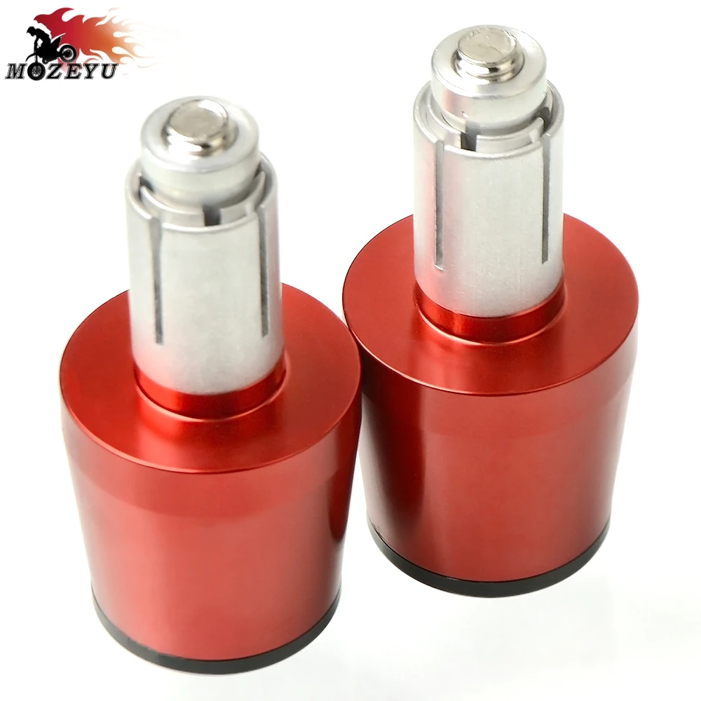 С логотипом VTR1000F мотоцикл 7/8 &quot22 мм алюминиевый руль концы рукоятки концевые