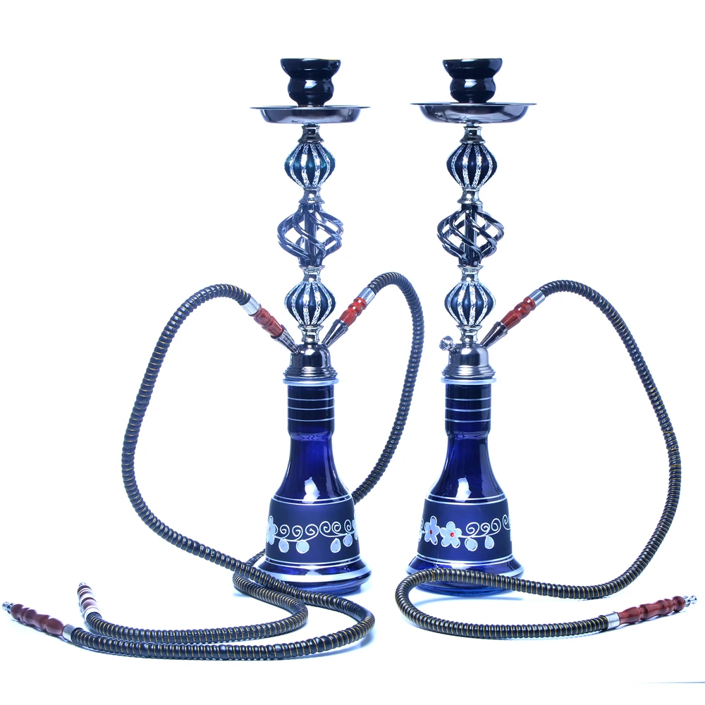 

DEJAYA Black Glass Hookah Shisha Pipe Narguile Chicha Nargile With Accessories Hose Flavor Bowl Charcoal Tongs Home Party Gift