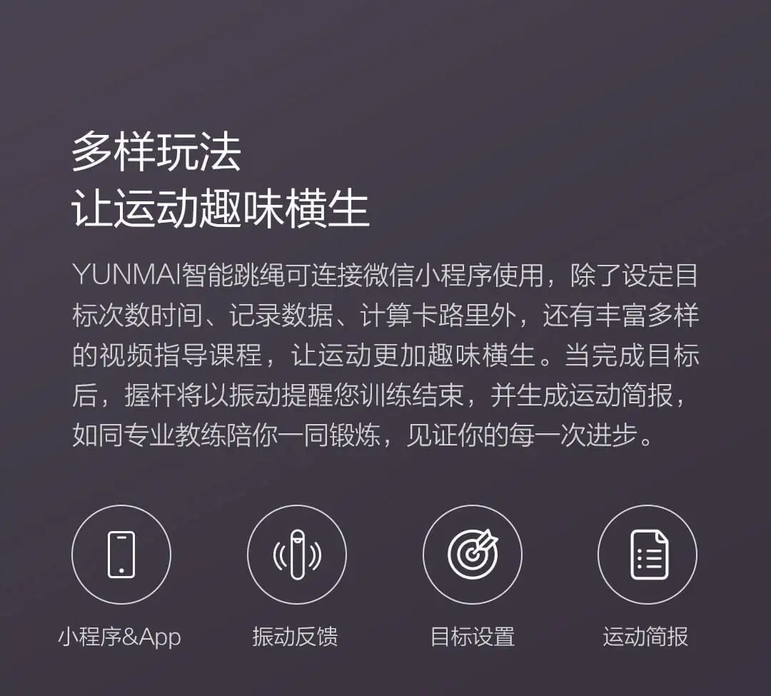 Xiaomi Yunmai умная тренировка веревка для спорта фитнес вес для жиросжигания Xiomi Смарт веревка Скакалка Профессиональная Скакалка