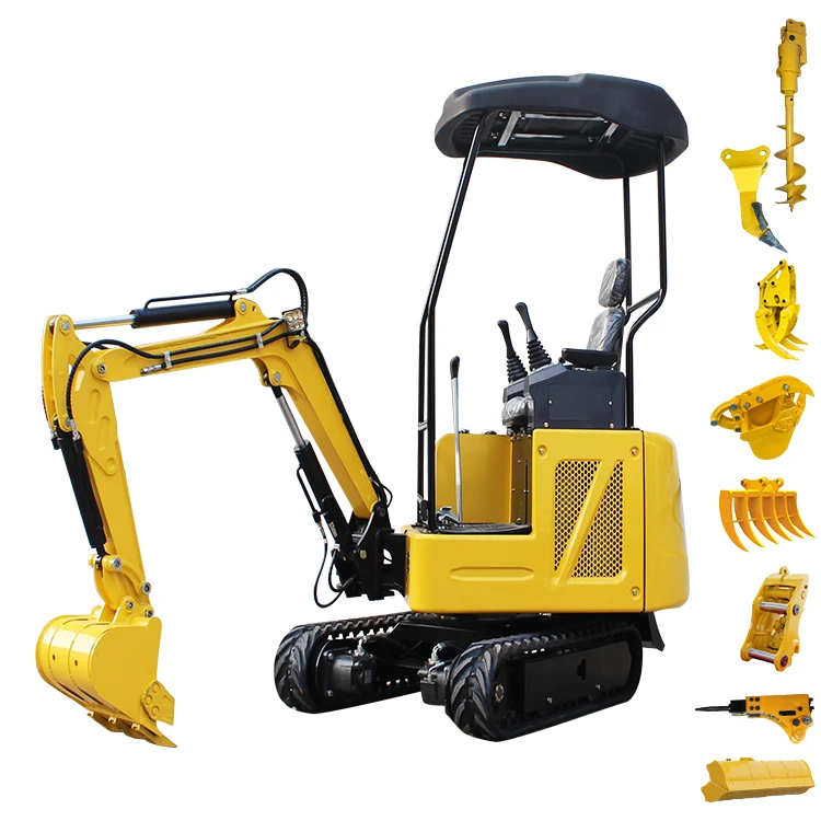 

Cheap Price Chinese mini excavator small digger crawler excavator 1ton 2 ton for sale