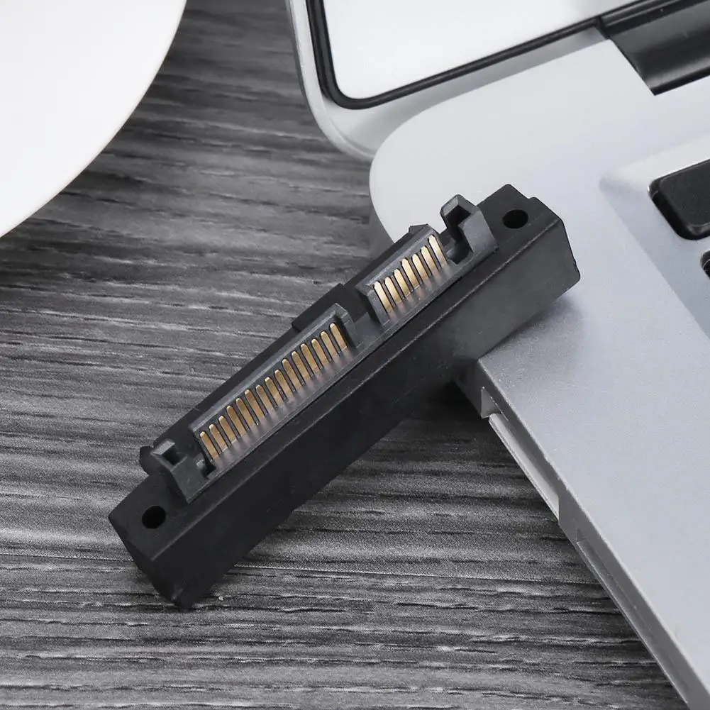 90 градусов под прямым углом SATA 22Pin 7 + 15 мужчина к SFF 8482 SAS 22 штифта Женский