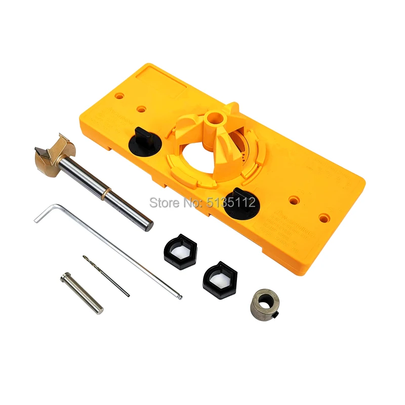 Чашкой 3 5 см Стиль шарнир джиг направитель сверла двери шкафа Установка