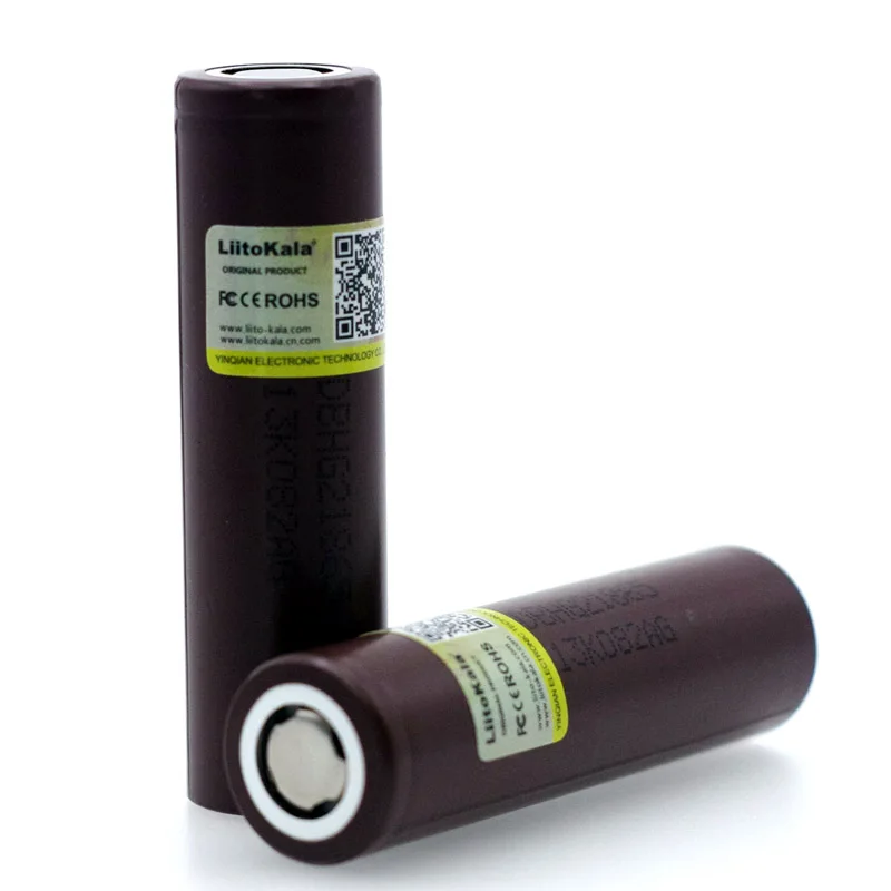 Новый оригинальный аккумулятор Liitokala HG2 18650 3000 мАч выделенный 18650HG2 3 6 в разряд 20 А +