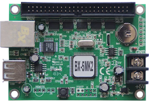 BX-5MK2 многополевой светодиодный контроллер библиотеки символов с портом Ethernet