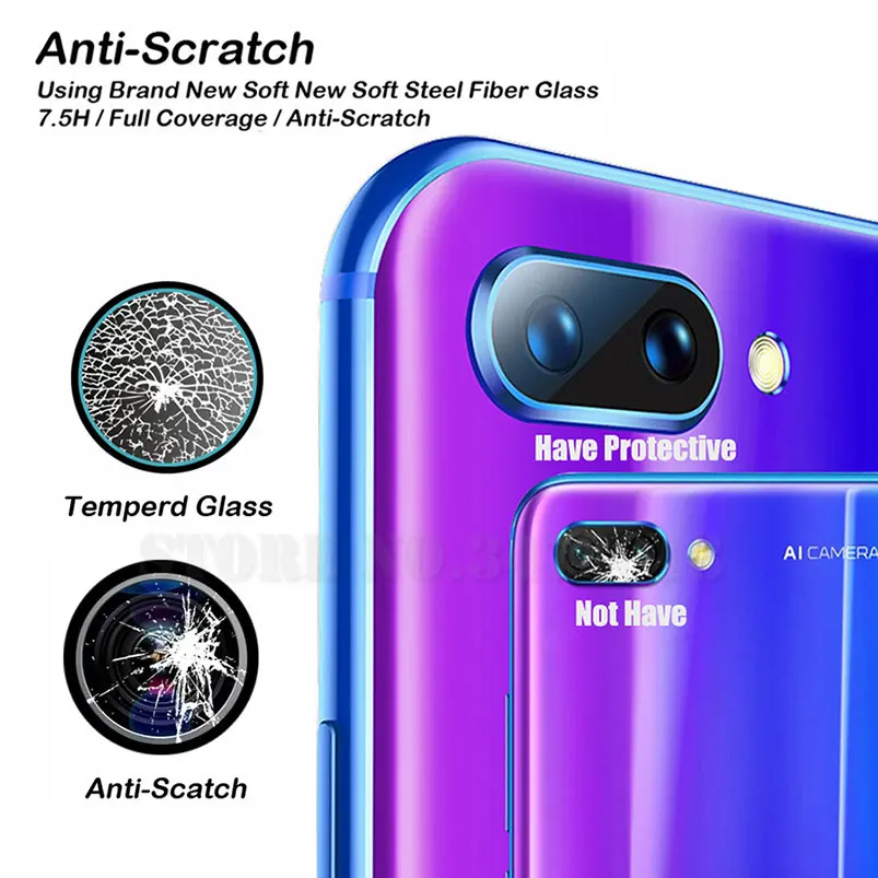 Для Honor 8 7x9 lite 9i V20 8x Max для Huawei P20 Pro P9 Plus задняя камера Объектив Закаленное стекло
