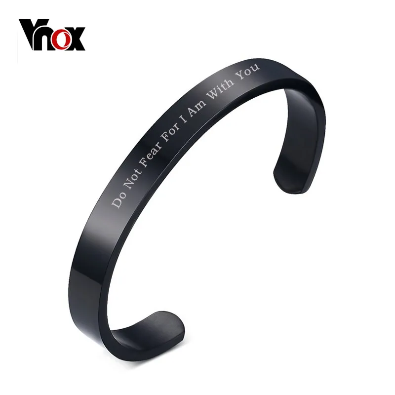 Бесплатная гравировка имя манжеты браслет для женщин мужчин пользовательский