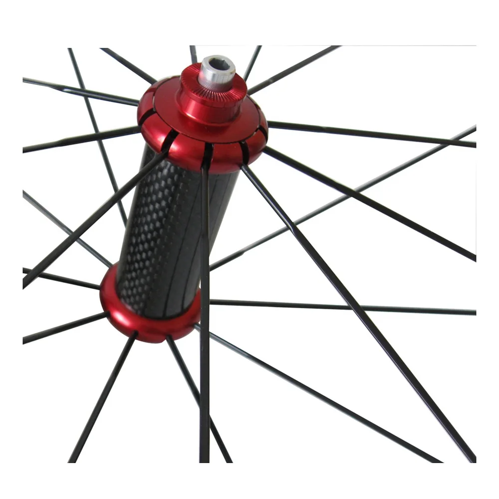 Прямая тяга красный R36 ступица дорожный подшипник powerway Углеродные колеса столб