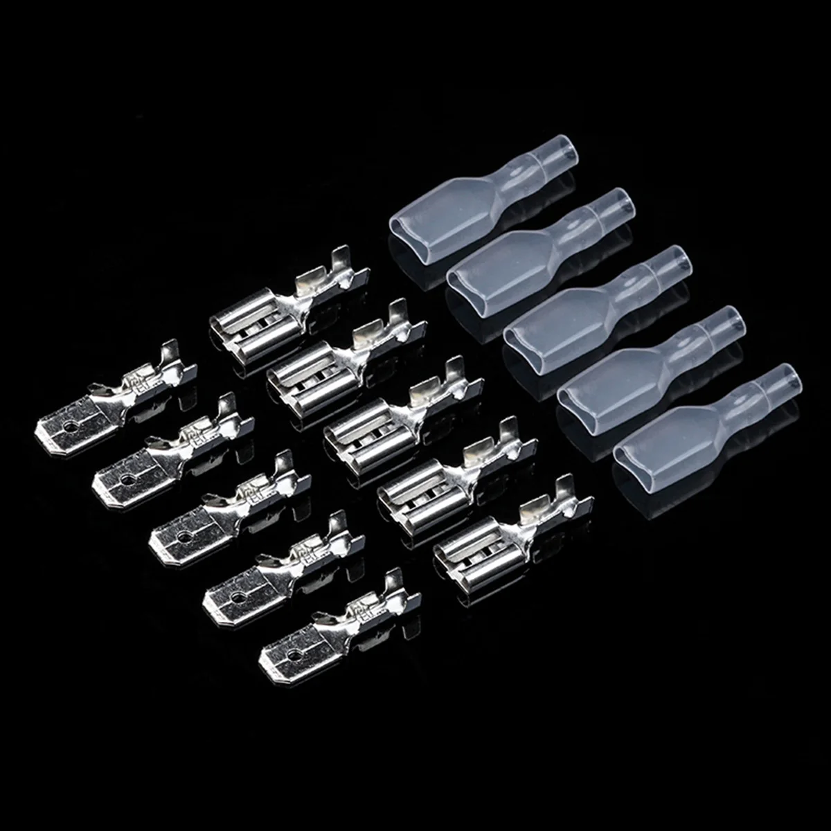 100 шт./50 пар штекерных/гнездовых электрических проводов коннектор 2 8/4 8/6 3 мм