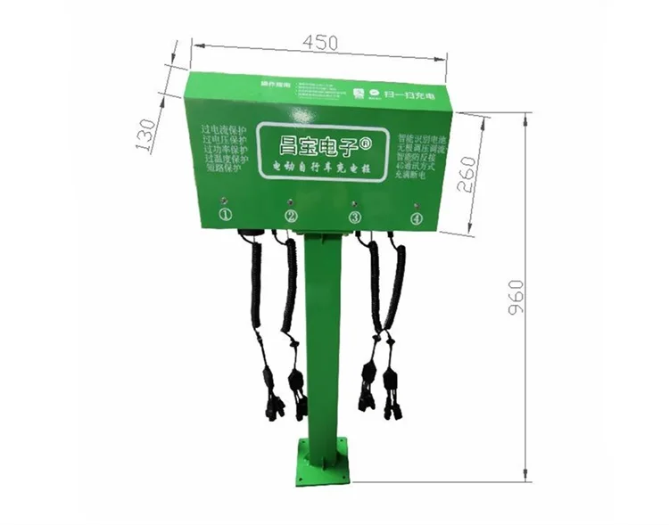 800W Smart Multiple Voltage Battery Charger 4 Channels 24V 36V 48V 60V 72V Lead acid Li-ion Lifepo4 Auto Fast Ebike |